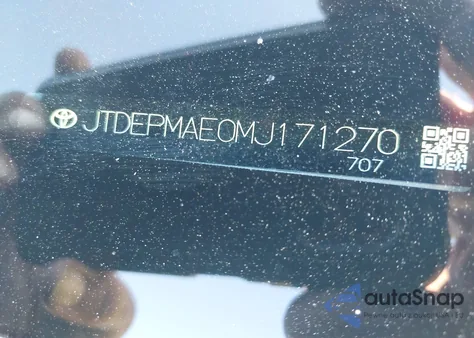 2021 Toyota Corolla Le from USA, damaged, VIN JTDEPMAE0MJ171270